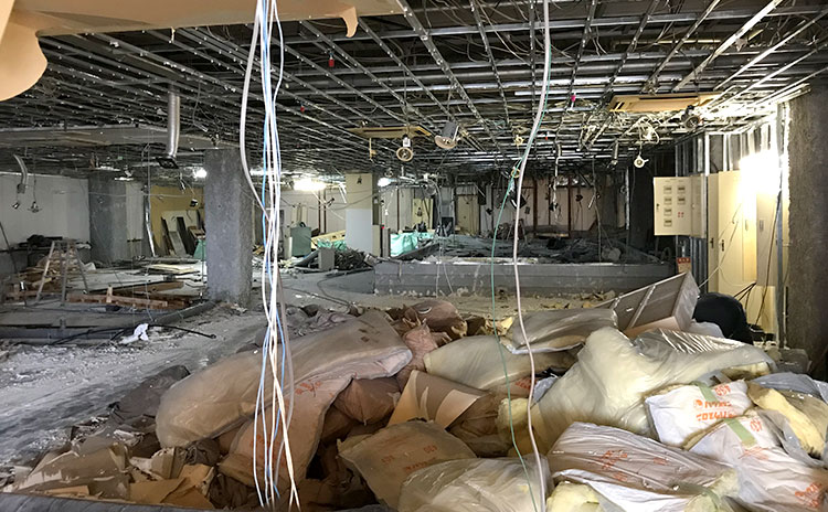 アプレシオ新座店の原状回復工事写真
